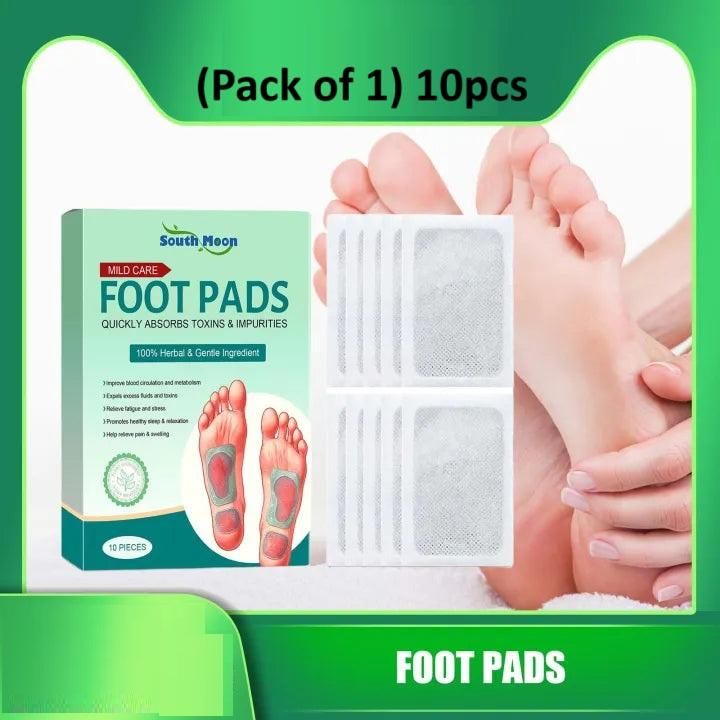 Deep Cleansing Foot Pads for Detox & Relaxation | Internal Toxin Removal, Pain Relief, Better Sleep & Circulation for Men & Women (Buy 1 Get 1 Free)